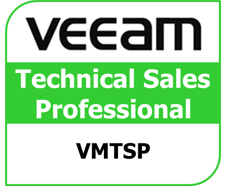 vmsp technical sales professional certificate